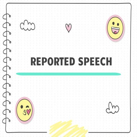 reported speech