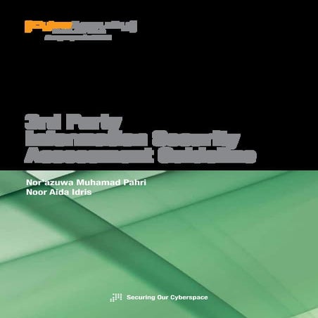 3rd party information security assessment guideline