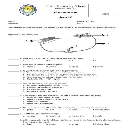 3rd periodical science v