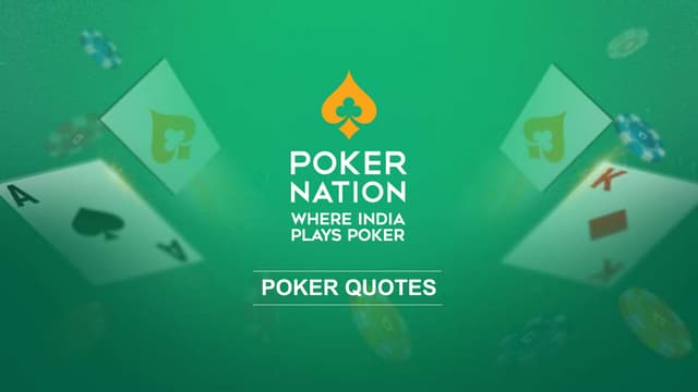 best poker quotes