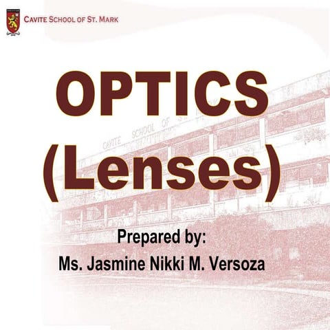 Optics: Refraction of Light in Lenses