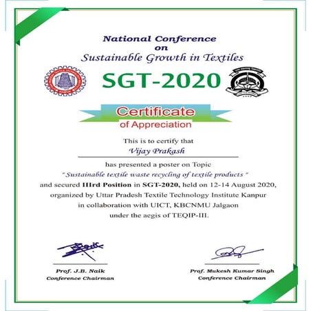 3rd rank national confrence