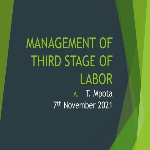 3RD STAGE OF LABOUR AND ITS MANAGEMENT.ppt