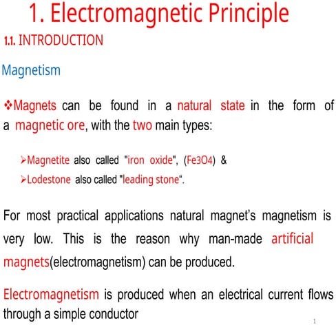 Introduction to electrical machine 3rd year.ppt