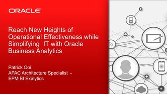 3 reach new heights of operational effectiveness while simplifying it with or...