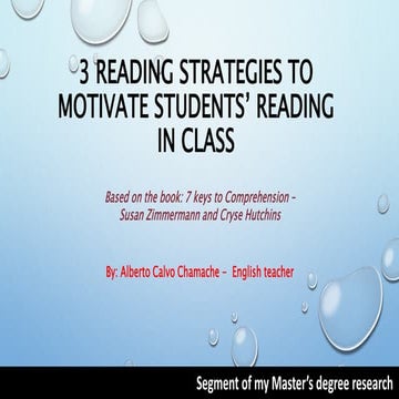 3 reading strategies to motivate students read
