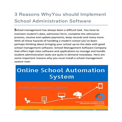 3 reasons why you should implement school administration software converted