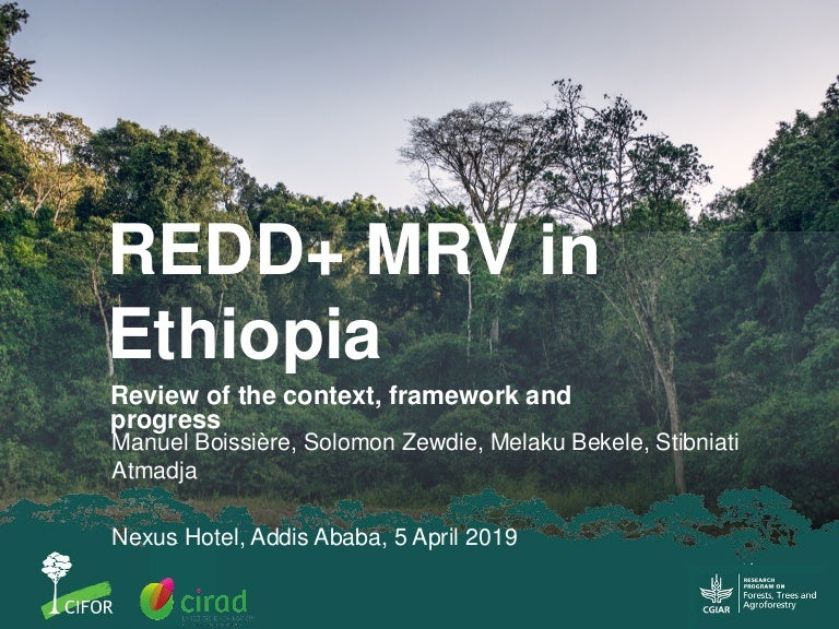thumbnail of  REDD+ MRV in Ethiopia