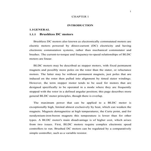POWER FACTOR CORRECTION OF A 3-PHASE 4- SWITCH INVERTER FED BLDC MOTOR