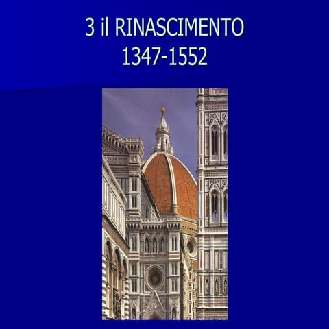 Rinascimento | PPT