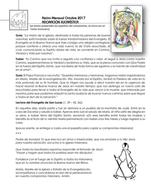 Retiro Mensual Octubre 2017_ADORACI...