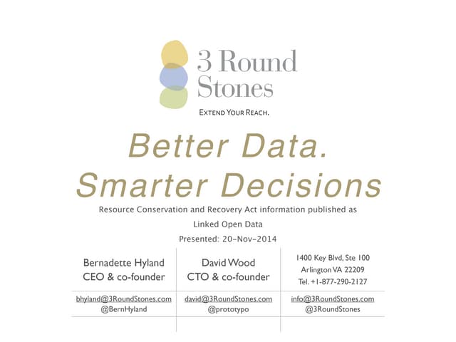 US EPA Resource Conservation and Recovery Act published as Linked Open Data