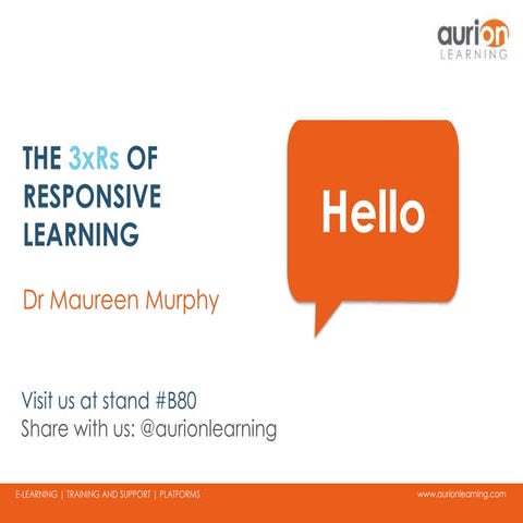 3 R's of Responsive Learning 