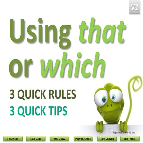 3 Rules for Using THAT or WHICH v2