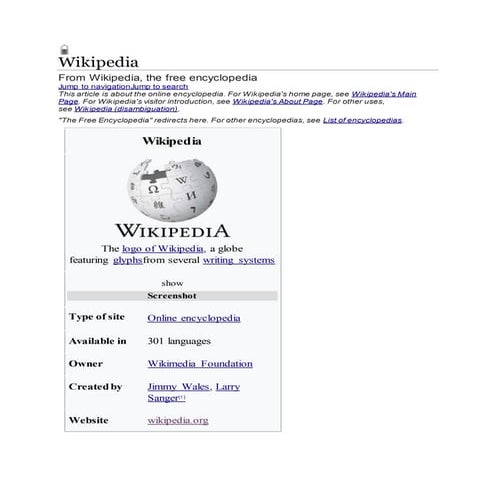 Wikepedia