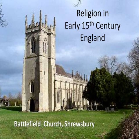 3 S2014 Lollards and Religion in Early 15th Century England | PPTX
