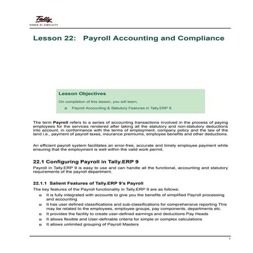 22 payroll accounting and compliance