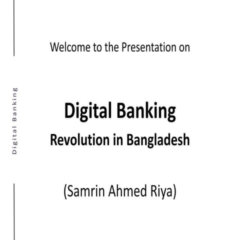Digital Banking - Revolution in Bangladesh