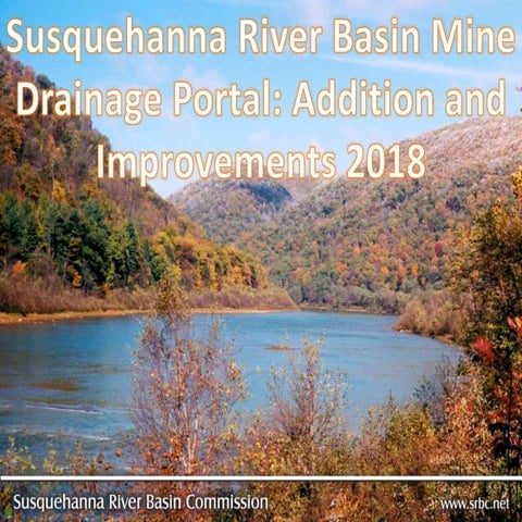 Tom Clark, Susquehanna River Basin Commission - “Susquehanna River Basin Mine...