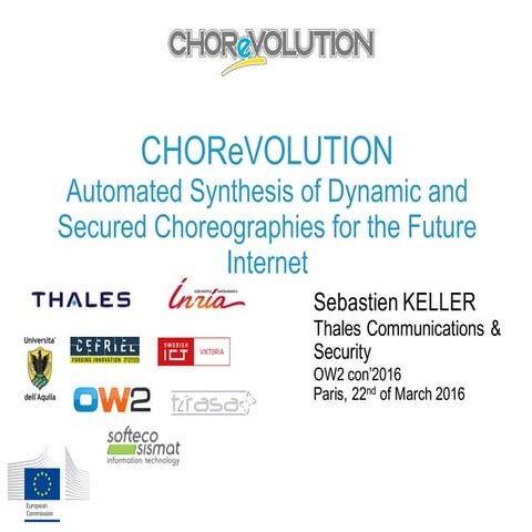 CHOReVOLUTION project to facilitate cross-organization service integration