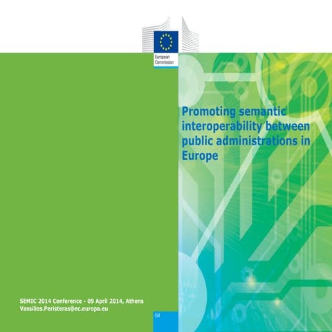 Promoting semantic interoperability between public administrations in Europe