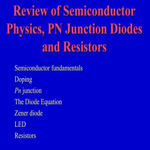 semiconductor physics 