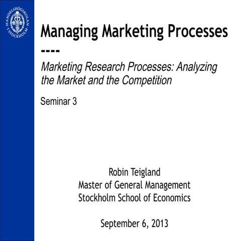 Managing Marketing Processes_Seminar 3