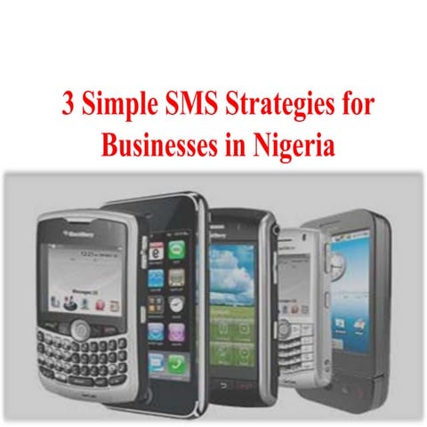 3 simple sms strategy for business