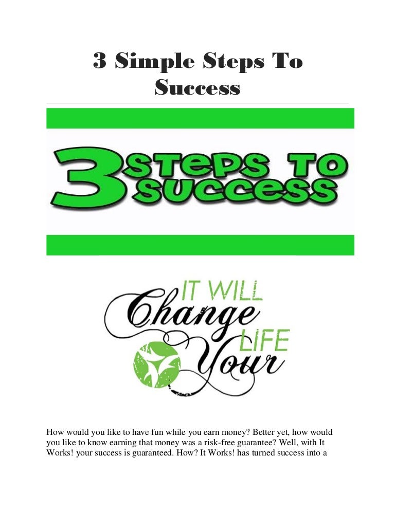 3 simple steps to success(00)