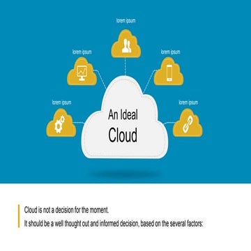 Cloud explained to kids | PPTX