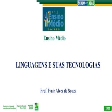 Semana 01 - Língua Portuguesa - 3ª Série - Estratégias de leitura e compreensão de textos.