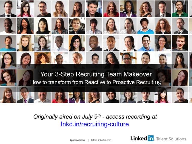 3-Step Recruiting Team Makeover | W...