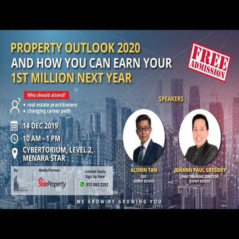 3 strategies in earning your 1st million as a real esate entrepreneur in 2020 by Johann Paul Gregory