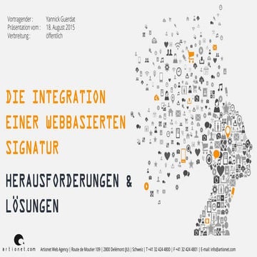SuisseID Forum 2015 | Die Integration einer webbasierten Signatur