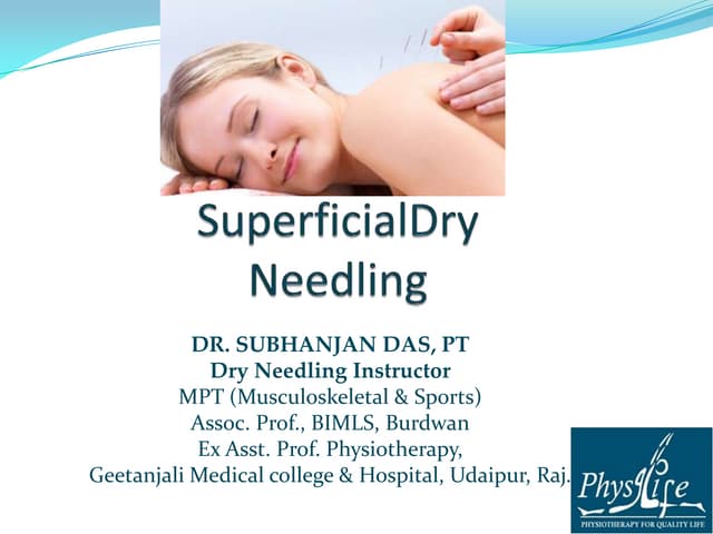 3 superficial dry needling