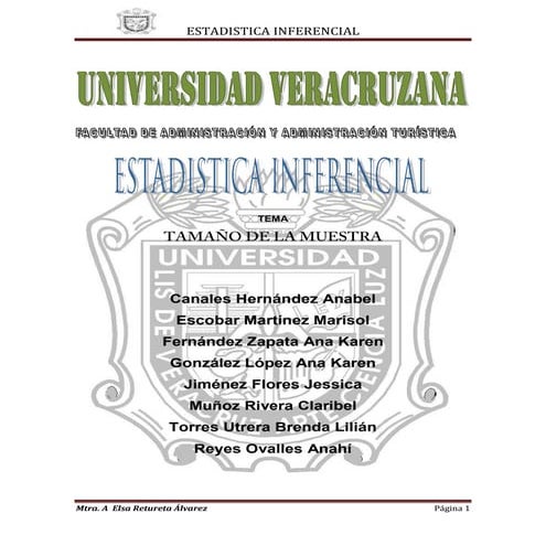 TAMAÑO DE LA MUESTRA