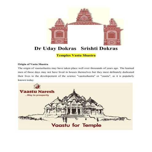  temples vastu shastra