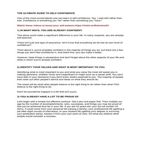 Iop Part 7 Values And Ideals