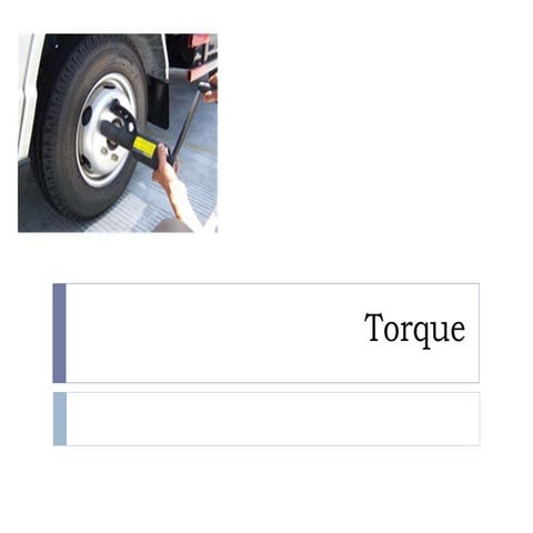 (3) torque
