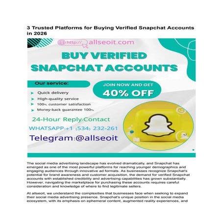 How To Securely Buy Verified Snapchat Accounts In 2026_.pdf