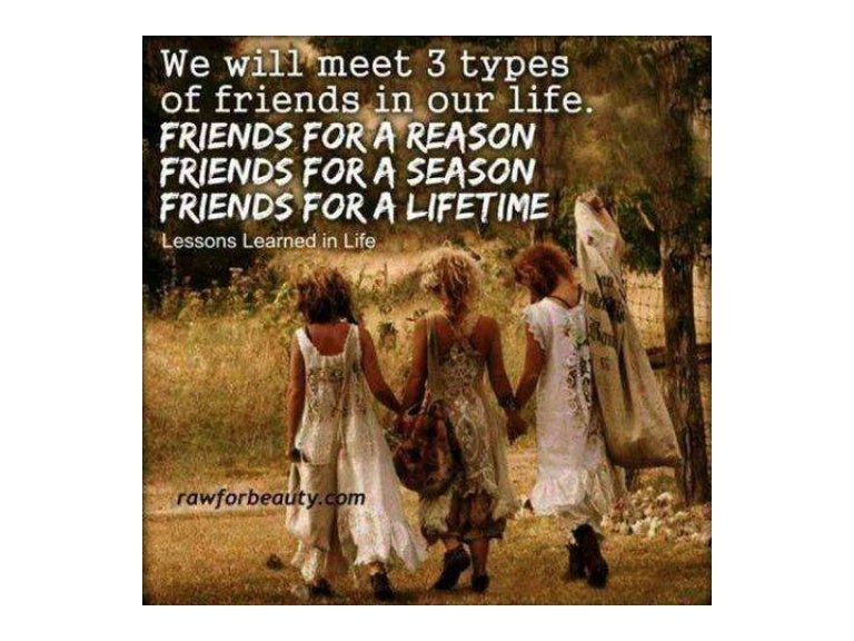 3 types of friends