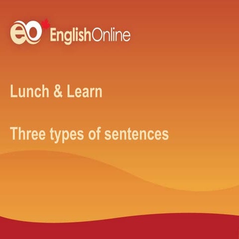 3 types of sentences