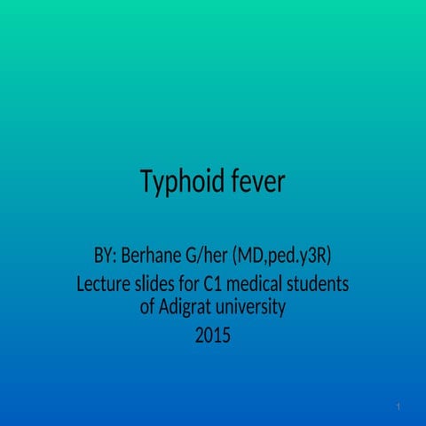 3=Typhoid Fever, typhus,Relapsin Fever.ppt