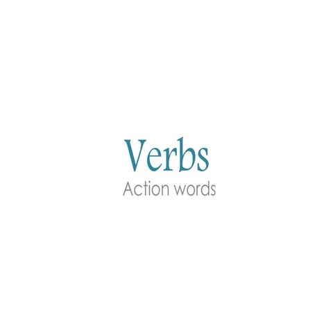 Verbs