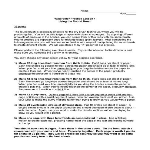 3 watercolor practice 1