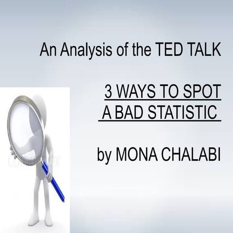 3 ways to spot a bad statistic