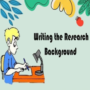 How to Write background of the study..pptx