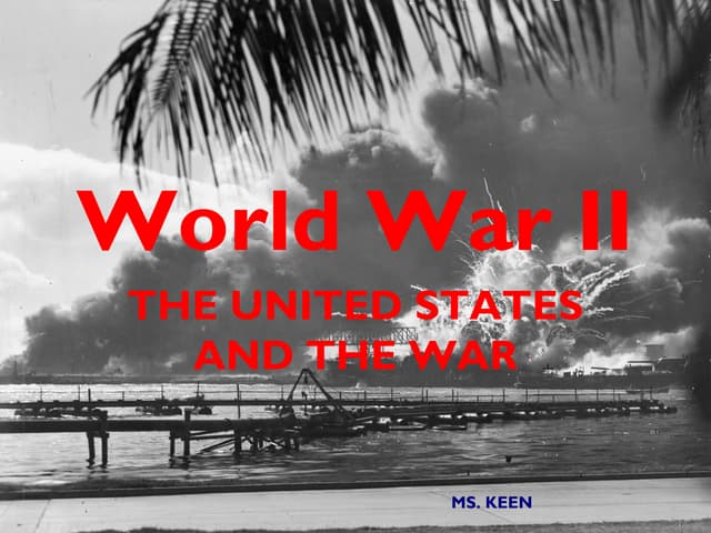 (#3)wwii us homefront keynote