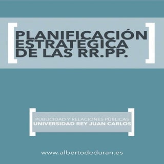 Planificación Estratégica de las rr...