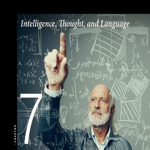 Psychology 101 Chapter 7 Intelligence